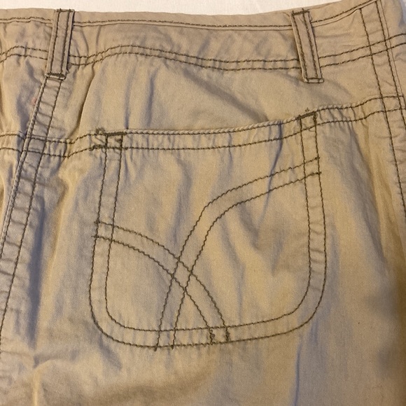 Faded Glory Tan Mini Skirt Size 10 - Picture 5 of 9